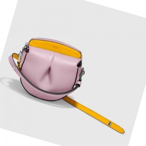 Bolsa De Hombro Ecco E-Saddle Mujer Rosas | México 523PJJ
