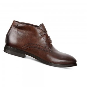 Botas Ecco Melbourne Dress Hombre Marrom | México 461ZUT