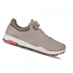 Tenis Golf Ecco Biom Hybrid 3 Boa Mujer Grises | México 745CTV