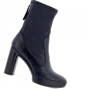 Zapatos de Vestir Ecco Shape Sculpted Motion 75 Stretchy Mid-cut Ankle Mujer Negros | México 751HAP
